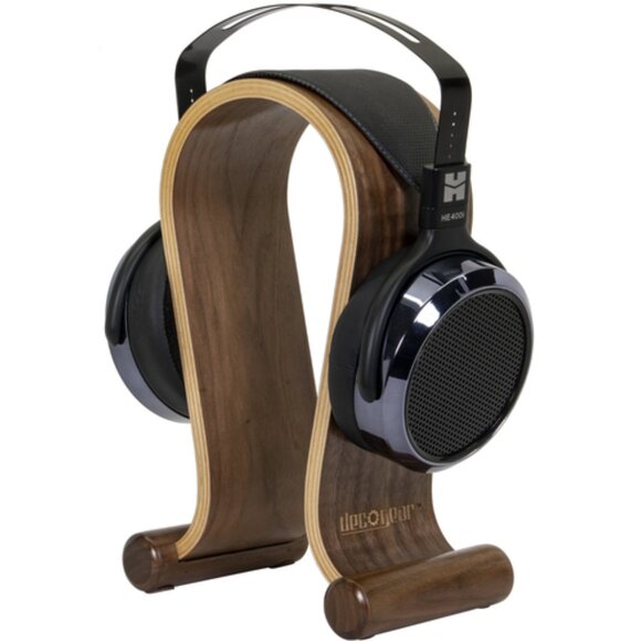 Wooden Headphone Stand Display Tabletop Holder for Headsets (Deco Gear) - Picture 8 of 13